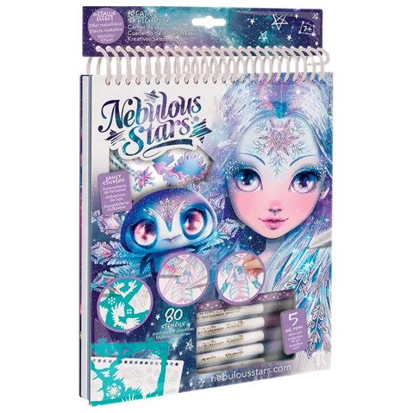 Set de creație Nebulous Stars Geometric Crystal Pages Iceana 11122 7+/ Multicolor photo 1