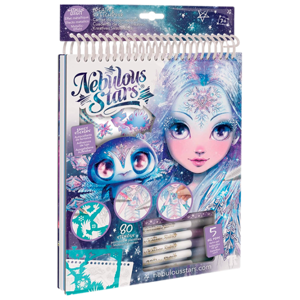 Set de creație Nebulous Stars Geometric Crystal Pages Iceana 11122 7+/ Multicolor photo 1
