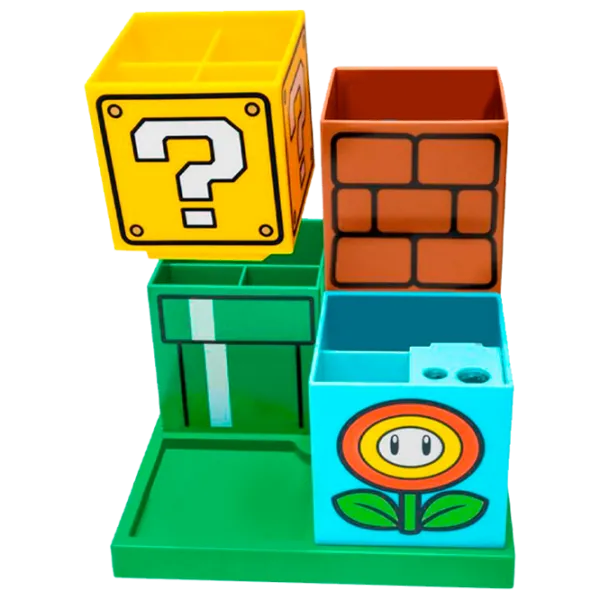 Organizator Paladone Desktop Storage PP11592NN Super Mario/ Multicolor photo 1