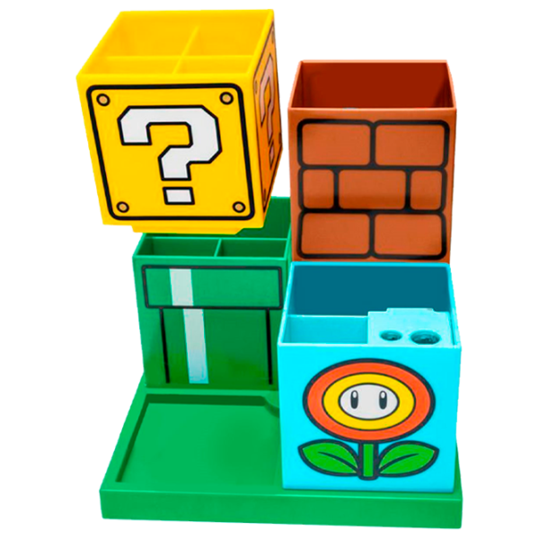 Organizator Paladone Desktop Storage PP11592NN Super Mario/ Multicolor photo 1