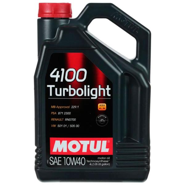 Ulei de motor Motul 10W40 4100 TL 10W-40 5 l sintetic photo 1