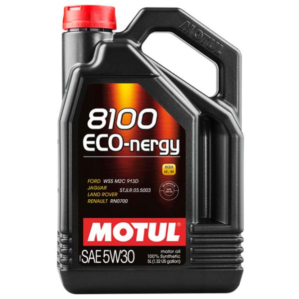 Моторное масло Motul 5W30 8100 ECO-NERGY 5W-30 5 л синтетическое photo 1 Моторное масло Motul 5W30 8100 ECO-NERGY 5W-30 5 л синтетическое photo 1
