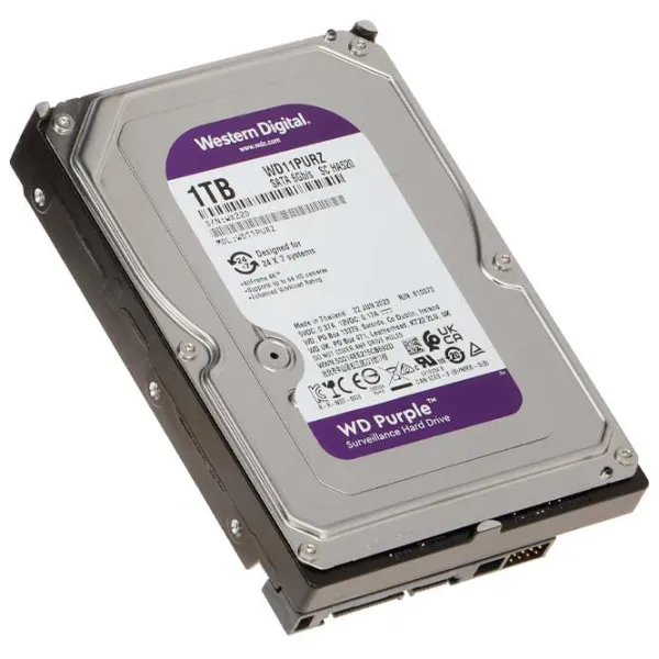 HDD Western Digital WD11PURZ 1 TB Silver photo 1