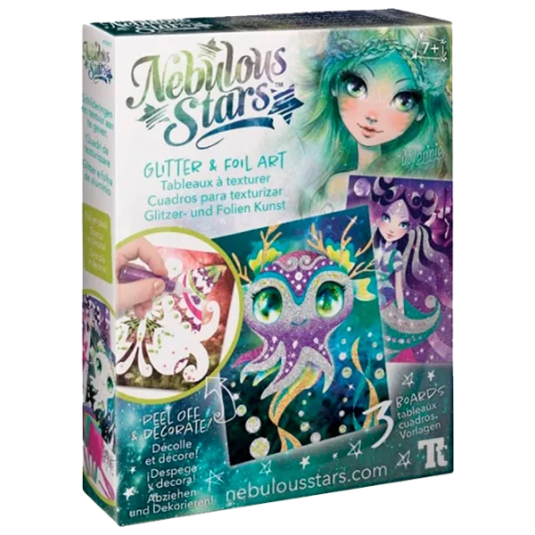 Set de creație Nebulous Stars Glitter & Foil Art 11011 7+/ Multicolor photo 1