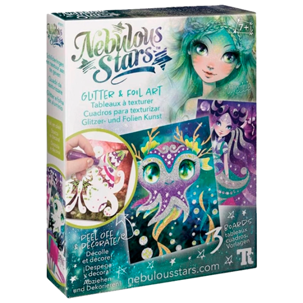Set de creație Nebulous Stars Glitter & Foil Art 11011 7+/ Multicolor photo 1