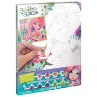 Set de creație Nebulous Stars Paint-by-Number on Canvas - Coralia 11422 7+/ Multicolor