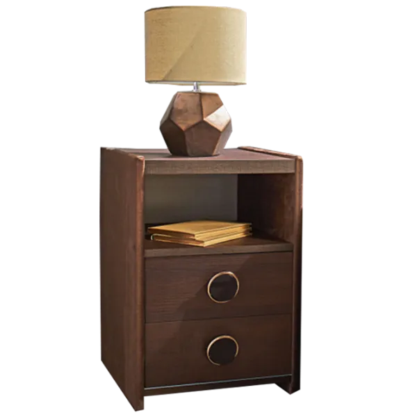 Тумбочки Ambianta Samba 58см x 42см x 41см/ ЛДСП/ Brown photo 1
