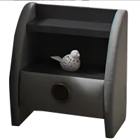 Тумбочки Ambianta Cristal 51см x 45.5см x 36см/ ЛДСП/ Серый