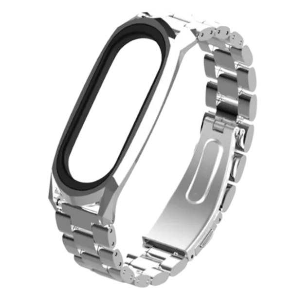 Ремень Xiaomi Mi Band 3 Stainless Cталь/ Серебристый photo 1