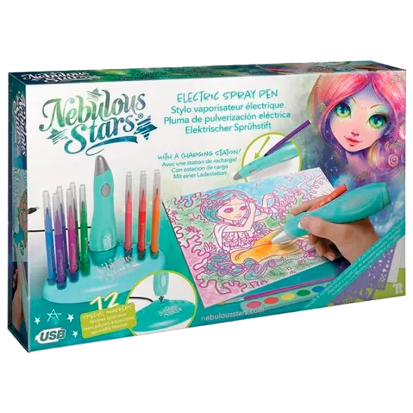 Set de creație Nebulous Stars Electric Spray Pen 11352 7+/ Multicolor photo 1