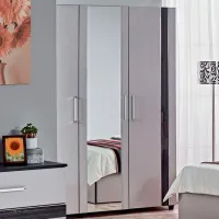 Dulap Linear Ambianta Fenix 154 x 52 x 199 / PAL / Hacienda Gray