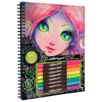Креативный набор Nebulous Stars Coloring Book 11111 7+/ Разноцветный Черный