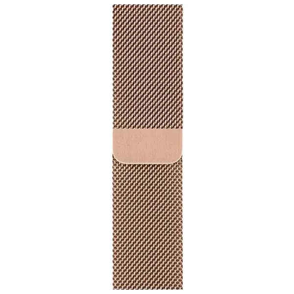 Ремень Apple Watch 4 Elegant Milanese Loop Металл/ 38, 40 мм/ Золото photo 1