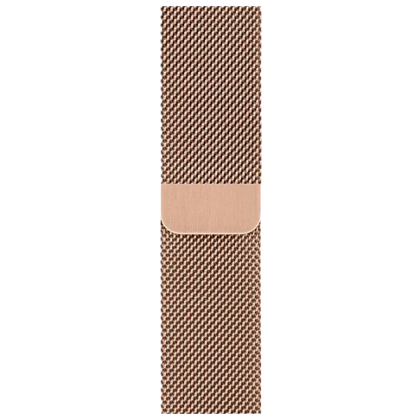 Ремень Apple Watch 4 Elegant Milanese Loop Металл/ 38, 40 мм/ Золото photo 1