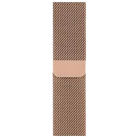 Ремень Apple Watch 4 Elegant Milanese Loop Металл/ 38, 40 мм/ Золото