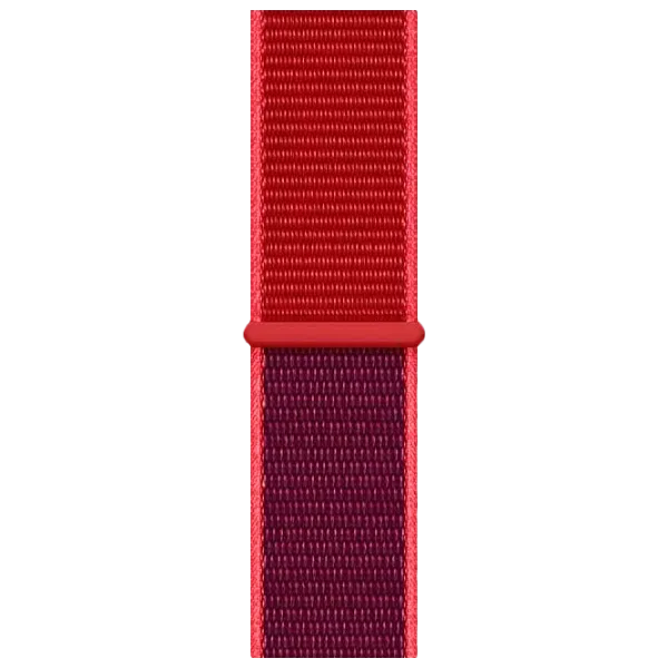 Ремень Apple Watch Sport Stainless Nailon/ 40 мм/ Красный photo 1
