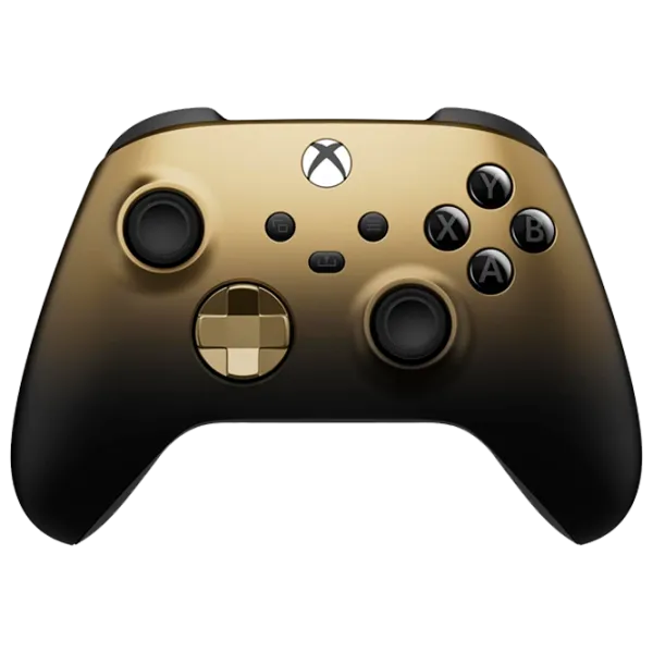 Геймпад Microsoft Gold Shadow Special Edition Беспроводные / 12 buttons / Черный photo 1