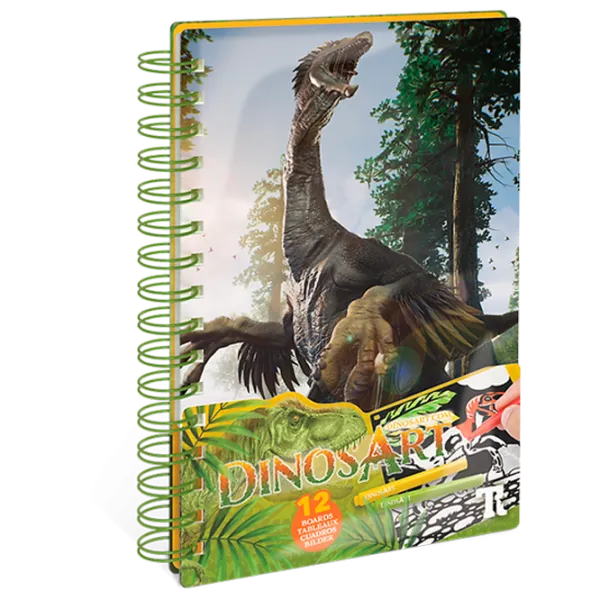 Set de creație DinosArt Velvet Art 15204 7+/ Multicolor photo 1
