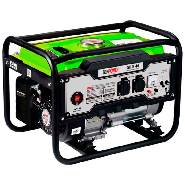 Generator de curent Genpower GBG 40 220 V Benzină/ 2.6 kW photo 1