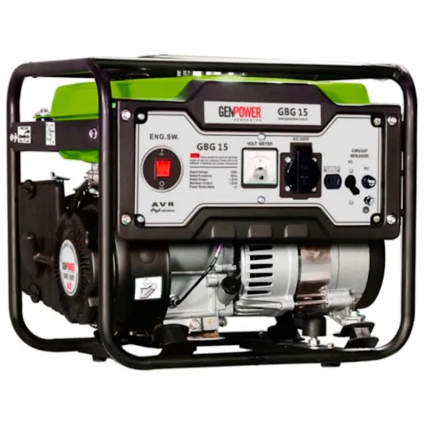 Генератор Genpower GBG 15 230 В Бензин/ 1 кВт photo 1