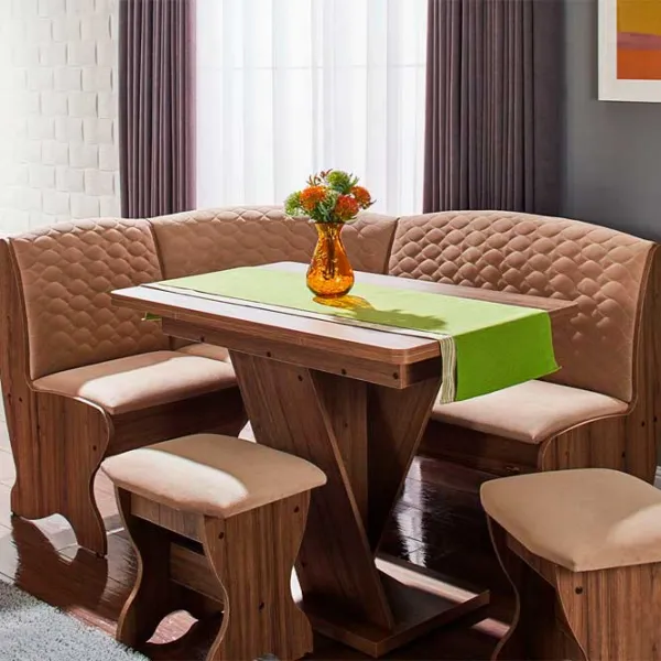 Кухонный стол Ambianta Saxonia ДСП/ Орех photo 1 Кухонный стол Ambianta Saxonia ДСП/ Орех photo 1