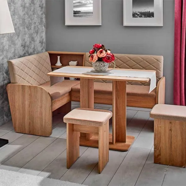 Кухонный стол Ambianta Cezar ДСП/ Бардолино photo 1 Кухонный стол Ambianta Cezar ДСП/ Бардолино photo 1