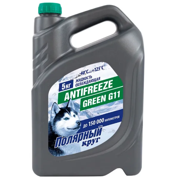 Antigel Polearnii crug Antifreeze Green G11 0176767 5 l Green photo 1