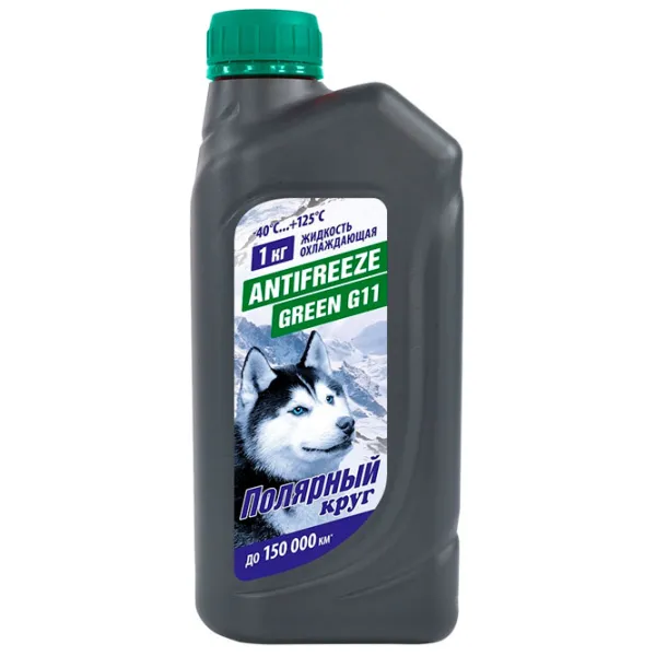 Антифриз Полярный круг Antifreeze Green G11 0176766 1 л Зелёный photo 1