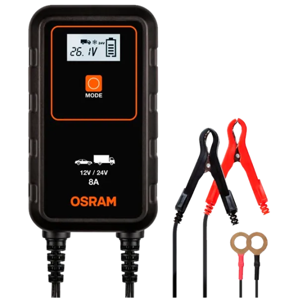 Încărcător auto Osram Bettery charge 908 4 A - 8 A photo 1