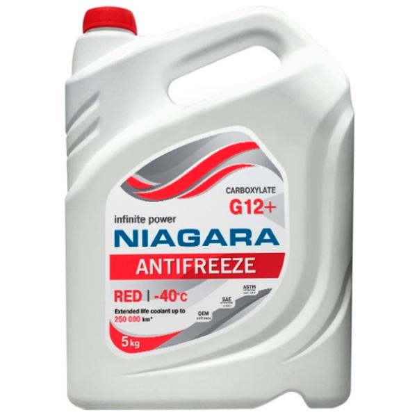 Antigel Niagara Antifreeze 40 Red G12+ 00649567 5 l Red photo 1
