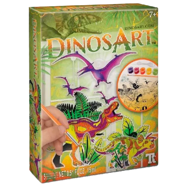 Set de creație DinosArt Suncatchers 15012 7+/ Multicolor photo 1