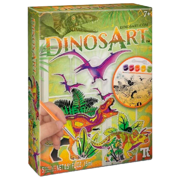 Set de creație DinosArt Suncatchers 15012 7+/ Multicolor photo 1