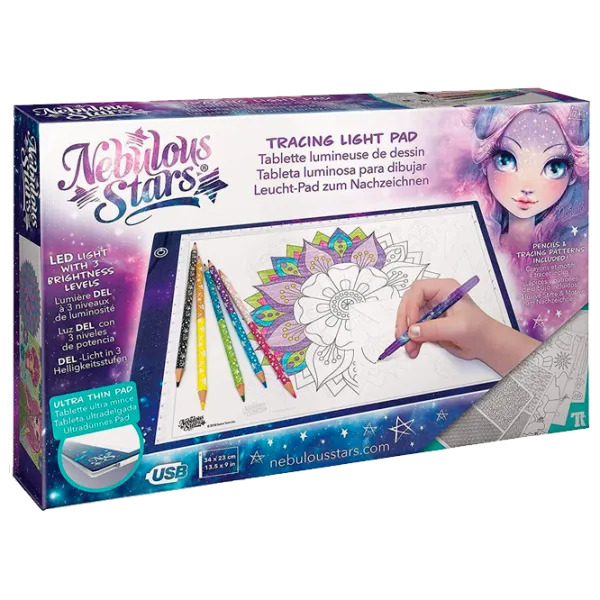 Set de creație Nebulous Stars Tracing Light Pad 11351 7+/ Multicolor photo 1