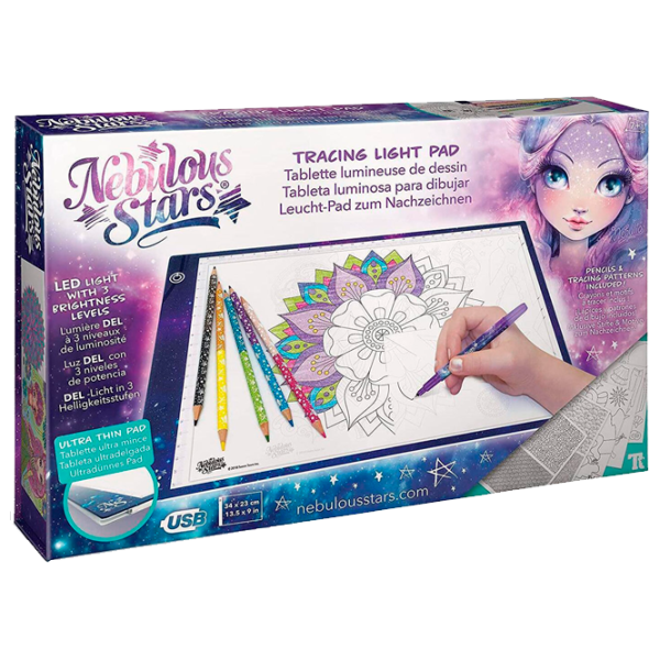 Set de creație Nebulous Stars Tracing Light Pad 11351 7+/ Multicolor photo 1
