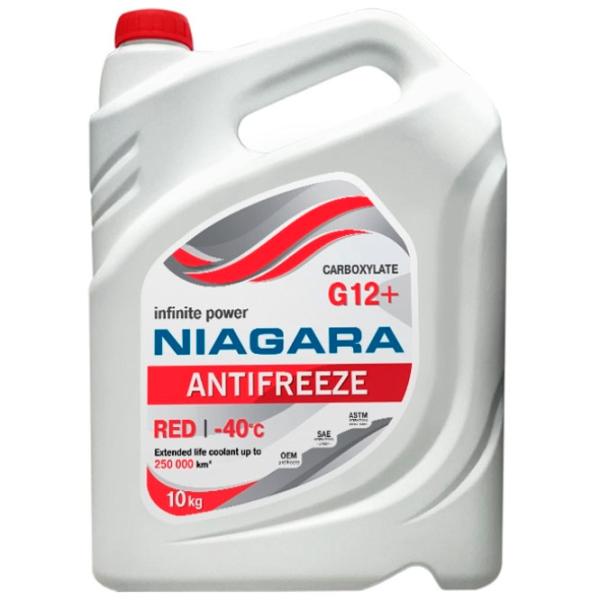 Антифриз Niagara Antifreeze 40 Red G12+ 00649514 10 л Красный photo 1
