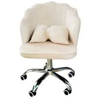 Офисное кресло Magnus 6833 3 Велюр/ Слоновая кость