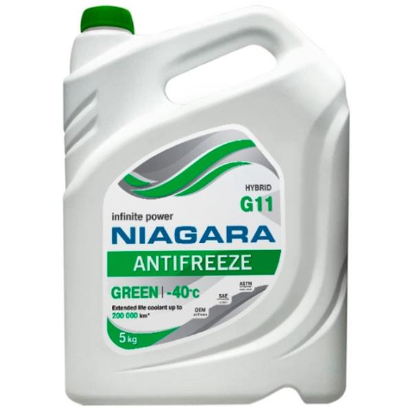 Антифриз Niagara Antifreeze 40 Green G11 00649570 5 л Зелёный photo 1