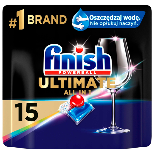 Capsule FINISH Ultimate AIl in One CI04318 capsule / pentru îndepartarea murdăriei photo 1