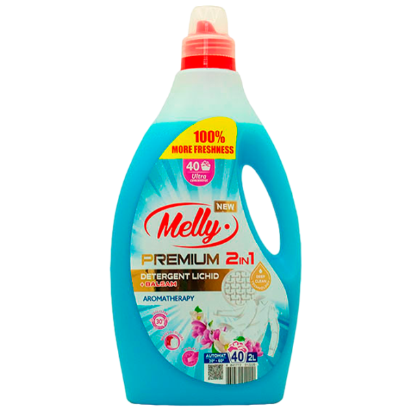 Gel de spălare Melly Premium Aromatherapy 2l Număr spălări: 40 photo 1 Gel de spălare Melly Premium Aromatherapy 2l Număr spălări: 40 photo 1