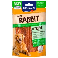 Лакомства для собак Vitakraft Rabbit Strips 37014 80 г/ Кролик