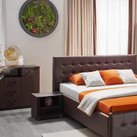 Noptiere Ambianta Rio 39.5 x 44.5 x 35.5/ PAL/ Sonoma Dark