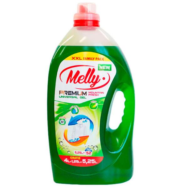 Gel de spălare Melly Premium Mountain Fresh 5.25 kg 5l Număr spălări: 52 photo 1 Gel de spălare Melly Premium Mountain Fresh 5.25 kg 5l Număr spălări: 52 photo 1