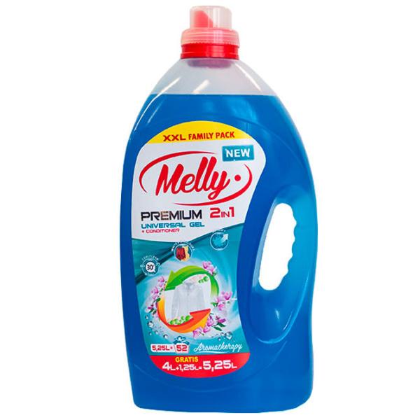 Gel de spălare Melly Premium 2 in 1 Aromatherapy 5.25 kg 5l Număr spălări: 52 photo 1 Gel de spălare Melly Premium 2 in 1 Aromatherapy 5.25 kg 5l Număr spălări: 52 photo 1