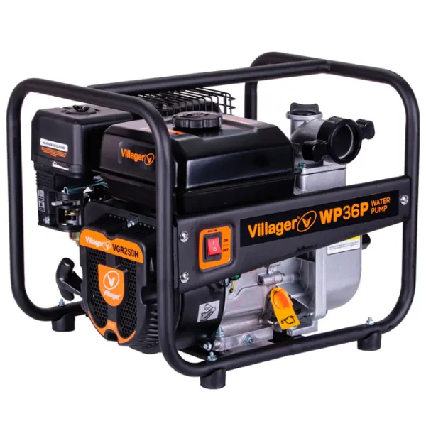 Мотопомпа Villager WP 36P 36000 л/ ч 4100 Вт/ Бензин photo 1