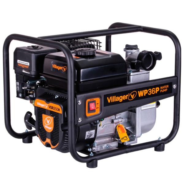 Мотопомпа Villager WP 36P 36000 л/ ч 4100 Вт/ Бензин photo 1