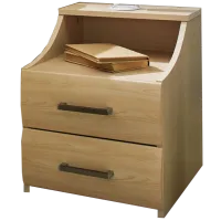 Тумбочки Ambianta Inter-3 49см x 39.7см x 44см/ ЛДСП/ Кремовый