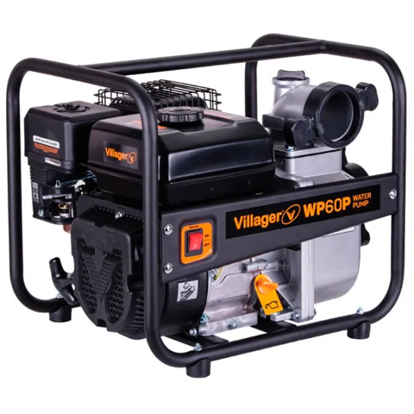 Мотопомпа Villager WP 60P 60000 л/ ч 4100 Вт/ Бензин photo 1