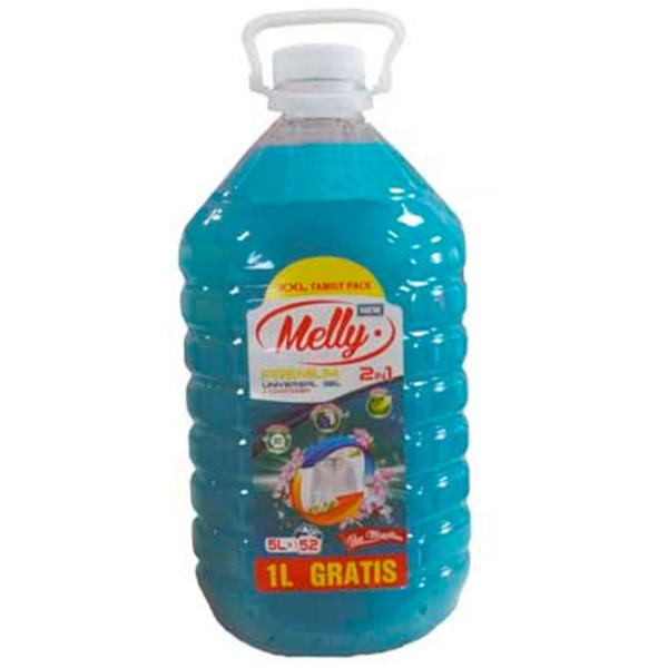 Gel de spălare Melly Blue Mountain 5 kg 5l Număr spălări: 52 photo 1 Gel de spălare Melly Blue Mountain 5 kg 5l Număr spălări: 52 photo 1