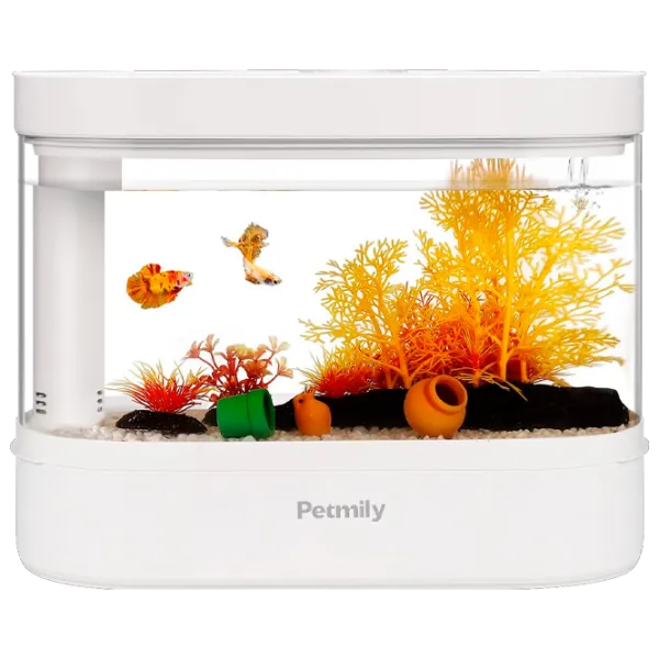 Аквариум Petmily Gallon Single 2.5 л/ Белый photo 1