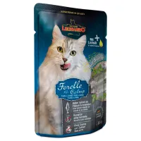 Корм для кошек влажный Leonardo Trout 756415 85 г/ Форель, катнип